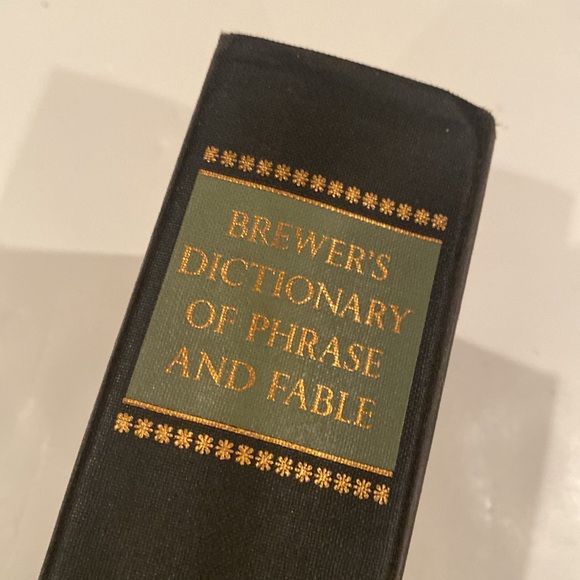 “Brewer’s Dictionary of Phrase & Fable,” Hardcover - Picture 3 of 3